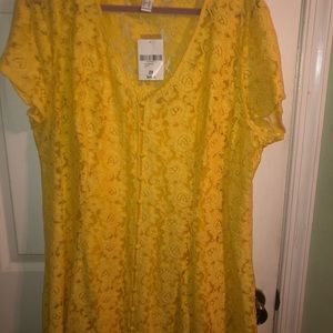 Forever 21+ Yellow Dress